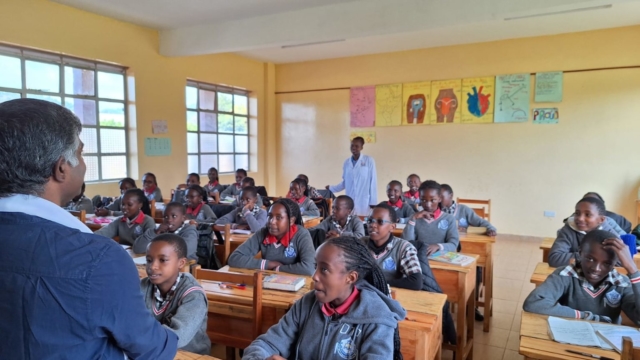 Grundschule in Meru in Kenia