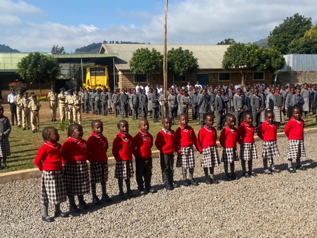 Grundschule in Meru in Kenia