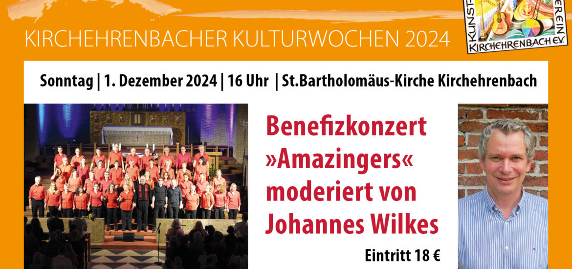 Benefizkonzert "Amazingers" am 01.12.2024