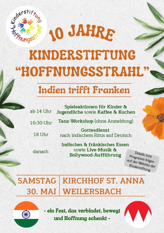 10 Jahre Kinderstiftung - Feier in Weilersbach